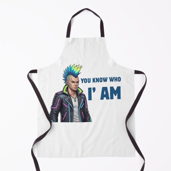 Item preview, You Know Who I Am Cyberpunk Design designed and sold by RamjoVerse.