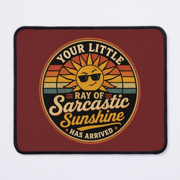 Item preview, Your Little Ray of Sarcastic Sunshine Has Arrived designed and sold by DemureArtsy.