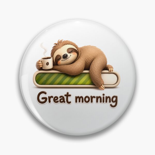Item preview, Great Morning Slow & Cozy designed and sold by BlissBlvdShop.