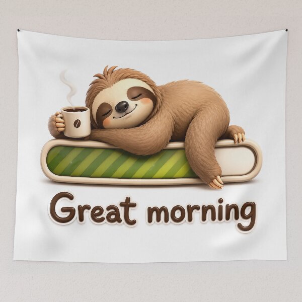 Item preview, Great Morning Slow & Cozy designed and sold by BlissBlvdShop.
