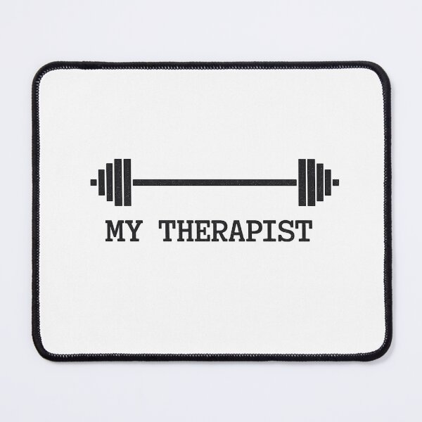 Item preview, My Therapist Gym Shirt – Funny Fitness Motivation Workout Tee designed and sold by Raven Studios.
