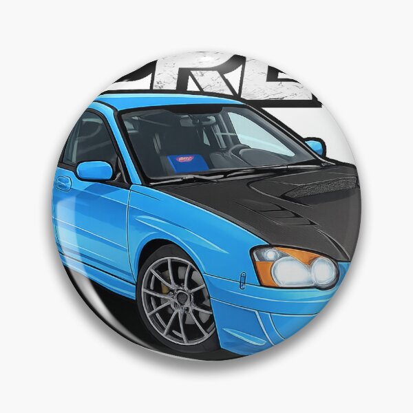 Item preview, Impreza, 90s Japanese Sports Car Drift Lifestyle Artwork designed and sold by RonJoshArts.