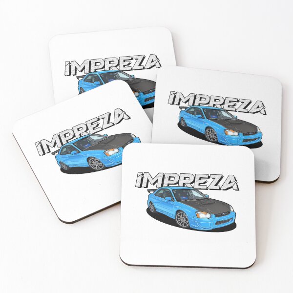 Item preview, Impreza, 90s Japanese Sports Car Drift Lifestyle Artwork designed and sold by RonJoshArts.