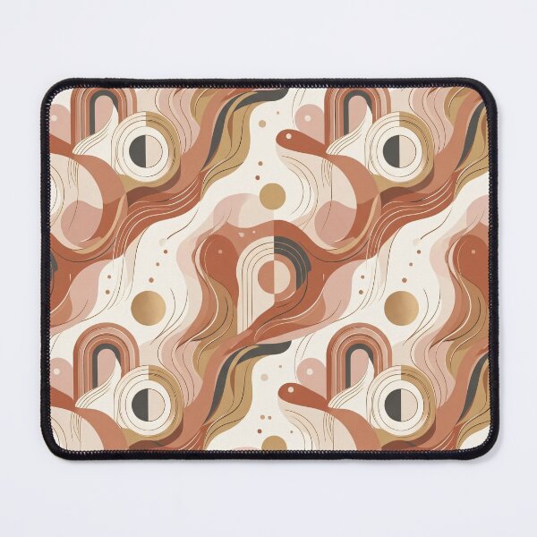 Item preview, Celestial Flow Abstract Seamless Pattern designed and sold by MoonwoodStudio.