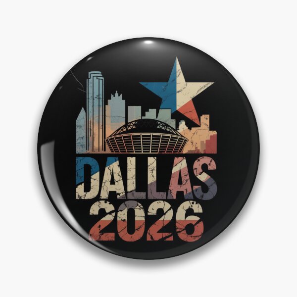 Item preview, Dallas 2026 Texas Soccer Souvenir T-Shirt V6 designed and sold by DarylWelsh2024.