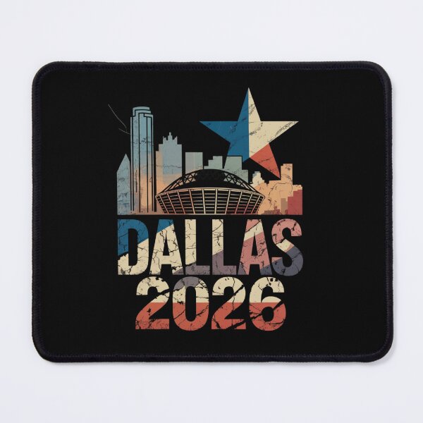 Item preview, Dallas 2026 Texas Soccer Souvenir T-Shirt V6 designed and sold by DarylWelsh2024.