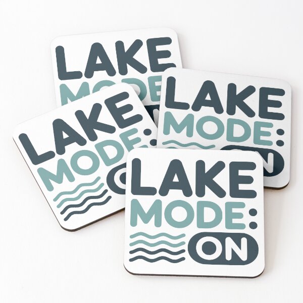 Item preview, Lake Mode On designed and sold by FloraliteCo.