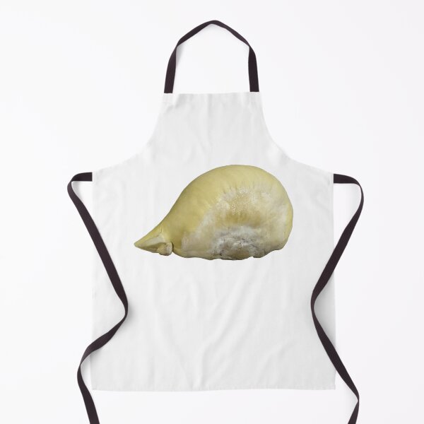 Item preview, Fresh yellow durian flesh isolated on a white background, showcasing the creamy texture of the famous tropical fruit designed and sold by pipikijung.