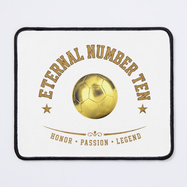Item preview, Soccer Number Ten Shirt, Eternal Number Ten Football Tee designed and sold by Calm Cat Studio.