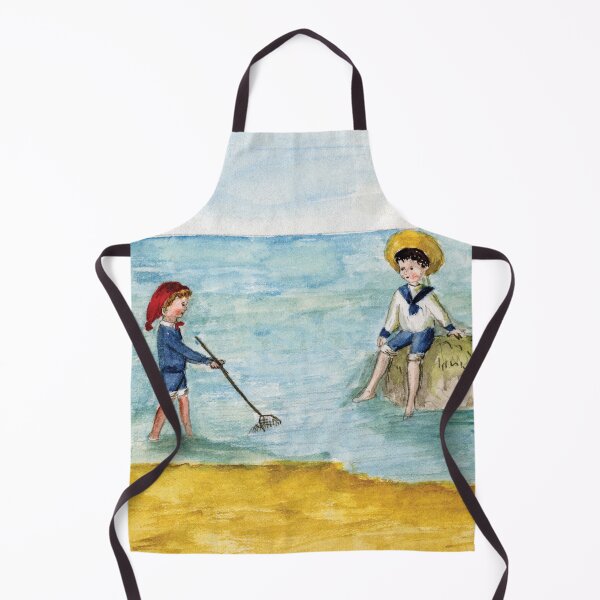 Item preview, Young boys at the English seaside in 1885 designed and sold by TerryKerrImages.