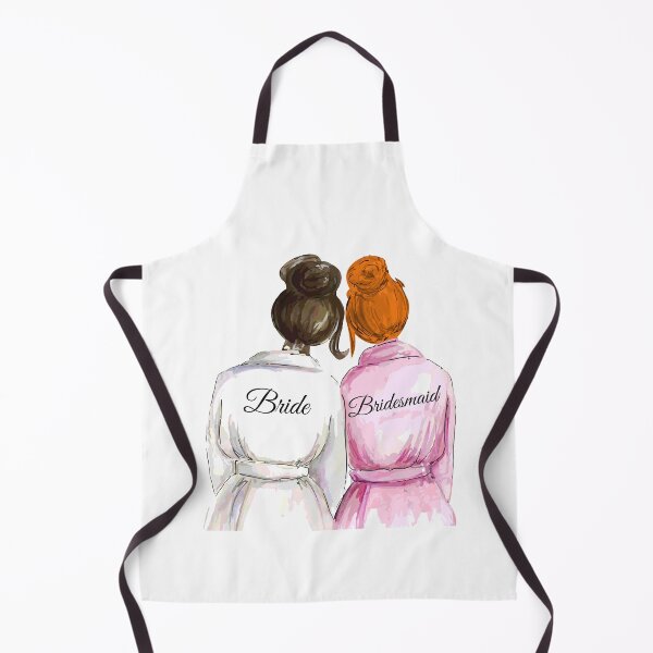 Item preview, Personalized Bridesmaid Gift (Brunette & Redhead) designed and sold by premiertreats.