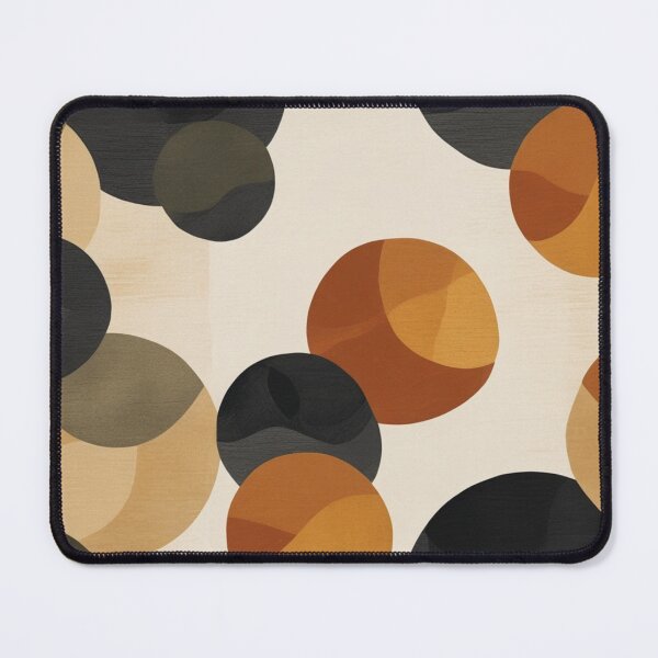 Item preview, Abstract Linocut Modernist Rich Tones Painting designed and sold by EnmarcArt.