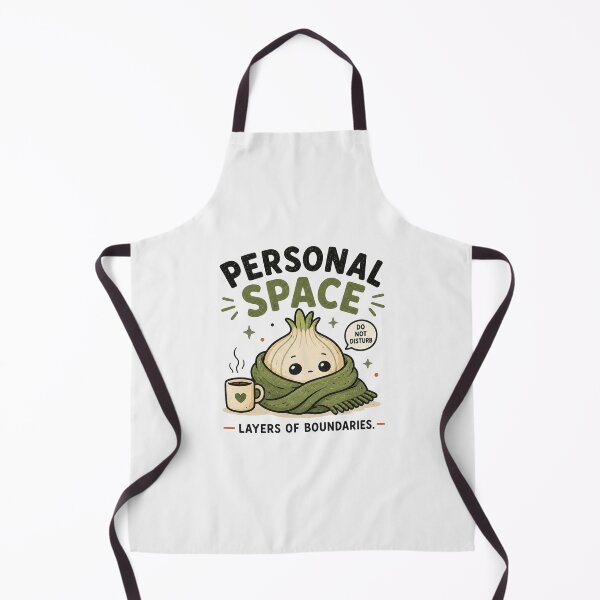 Item preview, Personal Space - Funny Introvert Onion Design designed and sold by BlackSector77.
