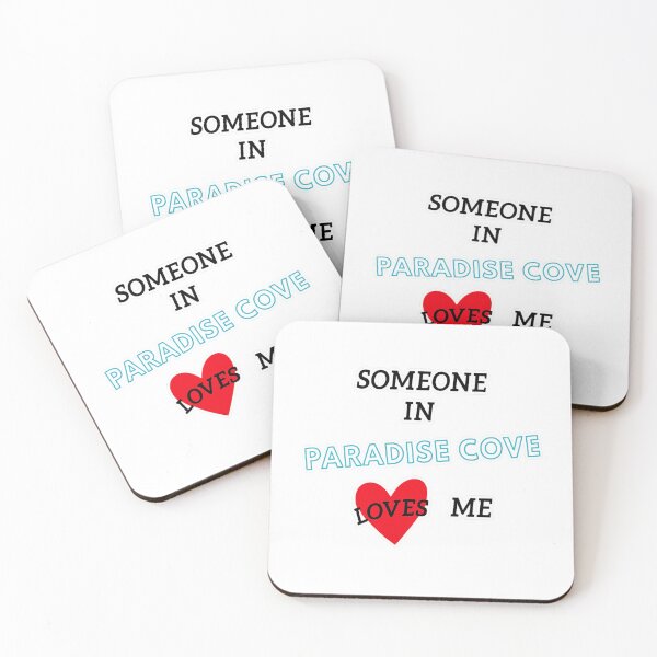 Item preview, Someone in Paradise Cove Loves Me | Girl Group Inspired Aesthetic Design designed and sold by K-Fashion Hub.