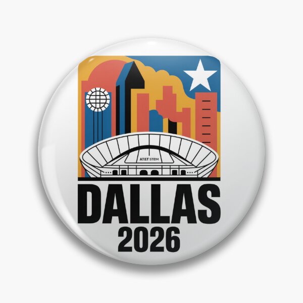 Item preview, Dallas 2026 Texas Soccer Souvenir T-Shirt V8 designed and sold by DarylWelsh2024.