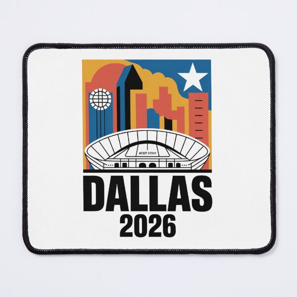Item preview, Dallas 2026 Texas Soccer Souvenir T-Shirt V8 designed and sold by DarylWelsh2024.