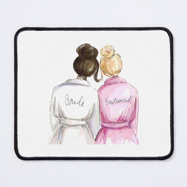 Item preview, Personalized Bridesmaid Gift (Brunette & Blonde) designed and sold by premiertreats.