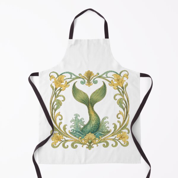 Item preview, Art Nouveau Mermaid Bloom designed and sold by SilkBrushDreams.