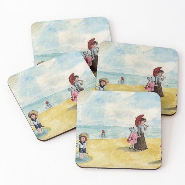 Item preview, Beside the sea, painted by May Chatteris Fisher designed and sold by TerryKerrImages.