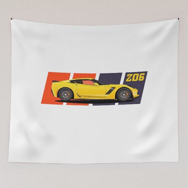 Item preview, Chevrolet Corvette Z06 American Muscle Performance Car Graphic Tee designed and sold by RonJoshArts.