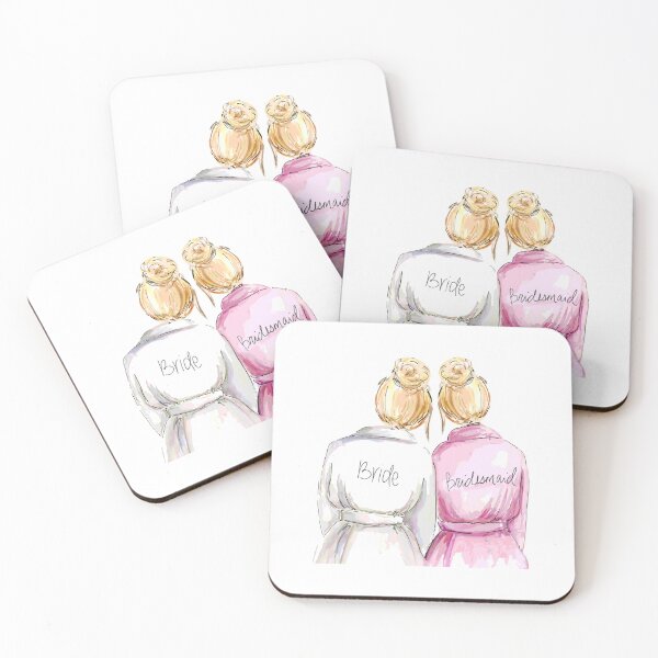 Item preview, Personalized Bridesmaid Gift (Both Blonde) designed and sold by premiertreats.