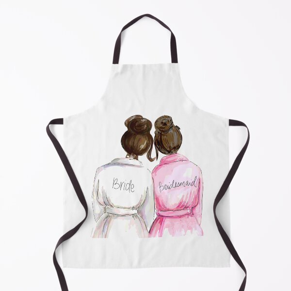 Item preview, Personalized Bridesmaid Gift (Both Brunette) designed and sold by premiertreats.