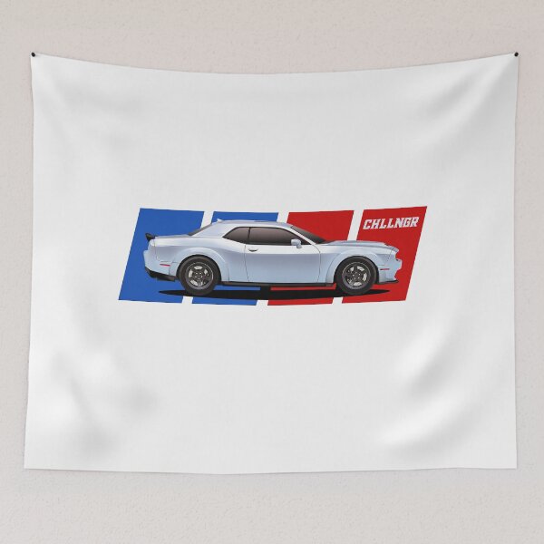 Item preview, Dodge Challenger American Muscle Car Performance Graphic Tee designed and sold by RonJoshArts.