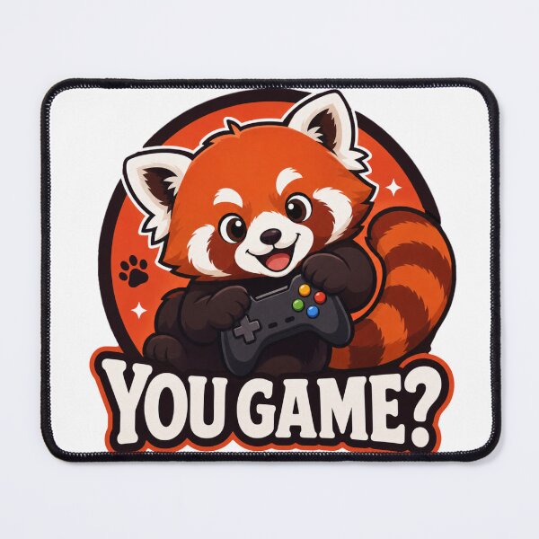 Item preview, Gaming Red Panda designed and sold by @jon.