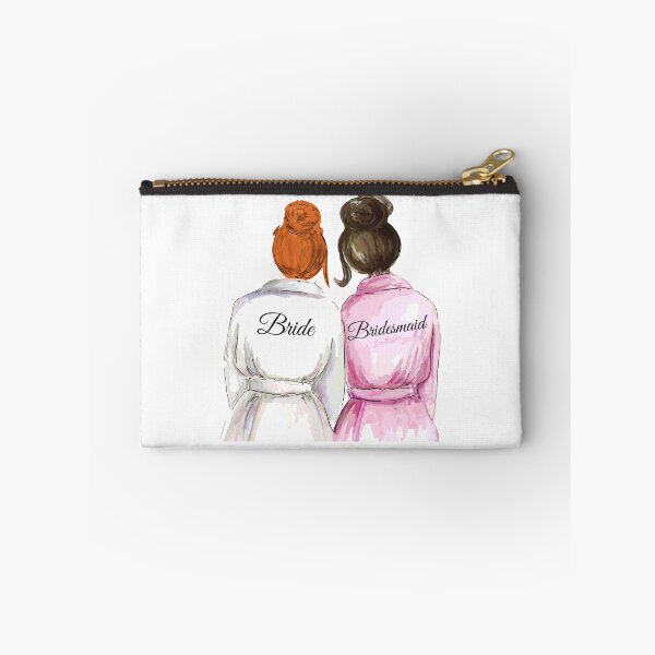 Item preview, Personalized Bridesmaid Gift (Redhead & Brunette) designed and sold by premiertreats.
