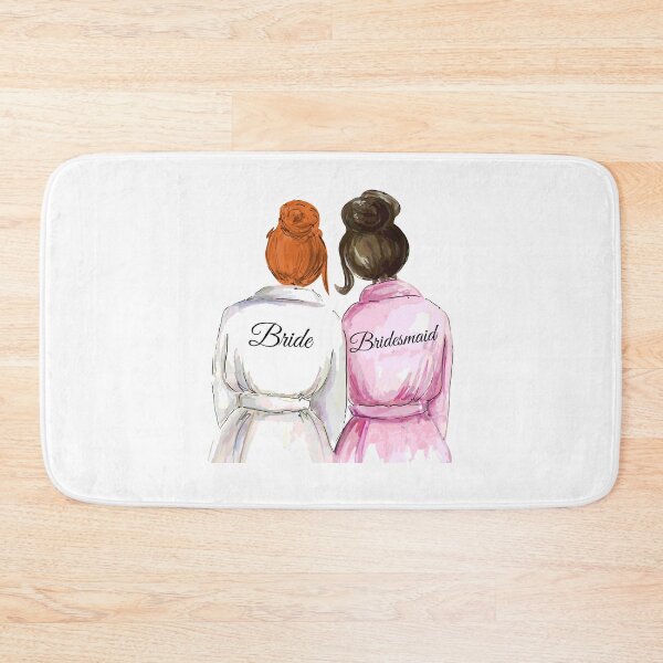 Item preview, Personalized Bridesmaid Gift (Redhead & Brunette) designed and sold by premiertreats.