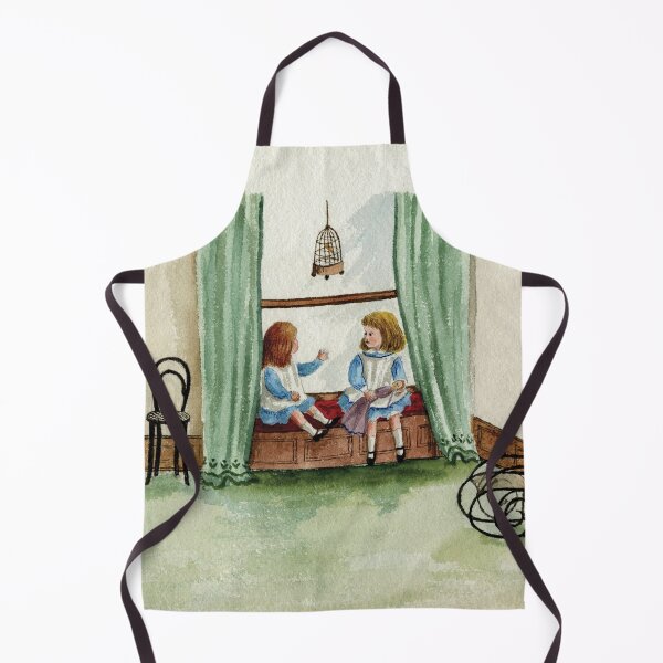 Item preview, Sisters at home in Victorian England in 1885 designed and sold by TerryKerrImages.