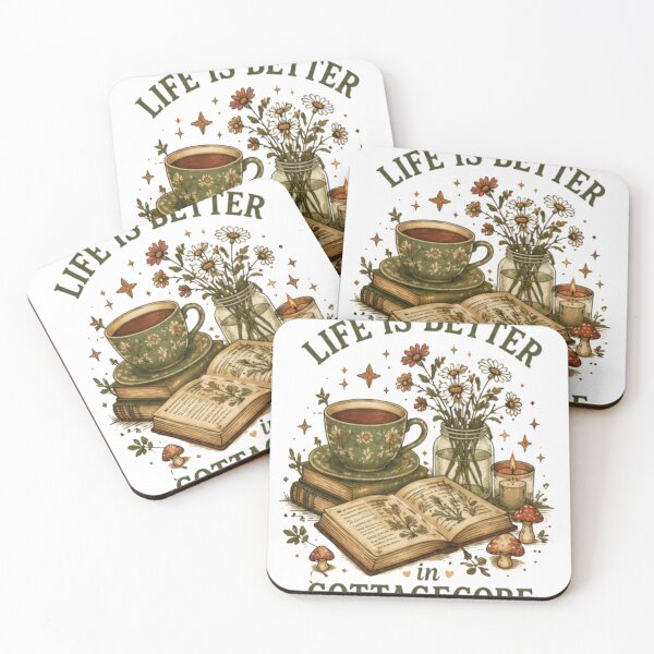 Item preview, Life Is Better In Cottagecore Vintage Aesthetic designed and sold by HALYNA070824.