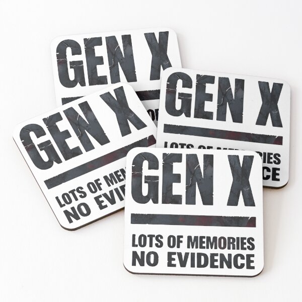 Item preview, Gen X Lots Of Memories No Evidence Generation X Humor designed and sold by HumansStuck12.