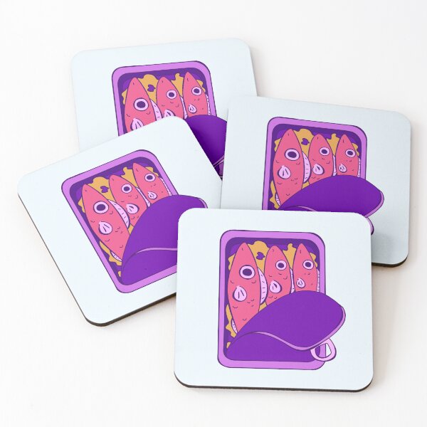 Item preview, Colorful Tin of Sardines designed and sold by Little Ginger Art.