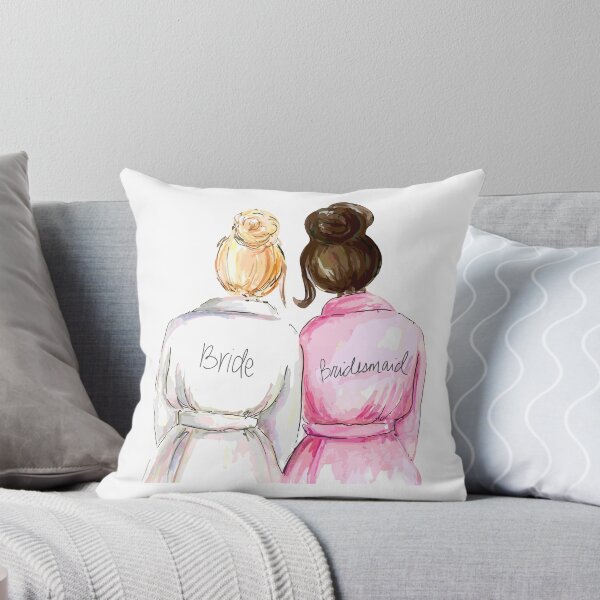Item preview, Personalized Bridesmaid Gift (Blonde & Brunette) designed and sold by premiertreats.