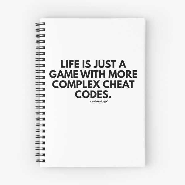 Item preview, Life Is Just a Game With More Complex Cheat Codes – Sarcastic Gamer Quote designed and sold by Latchkey Logic.