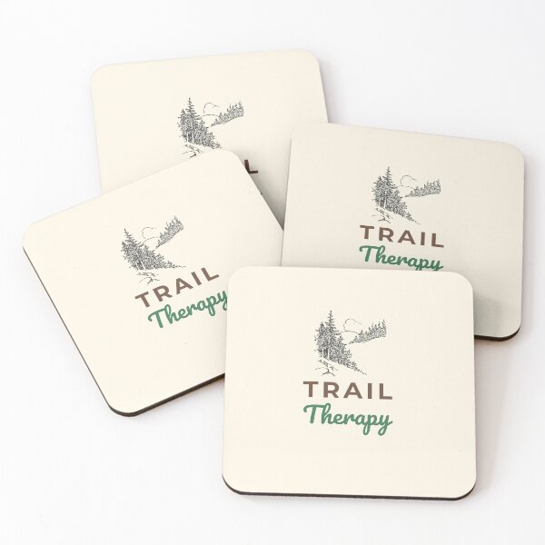 Item preview, Trail Therapy – Forest Hiking Nature Design designed and sold by J-Nature-Vibes.