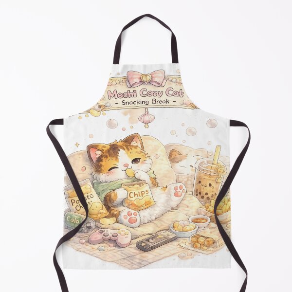 Item preview, Mochi Cozy Cat – Snacking Break designed and sold by Mochi Studio.
