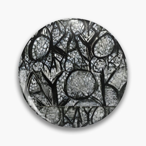 Item preview, Neo-Expressionist B&W Okay Art designed and sold by FELIXPHOENIXART.