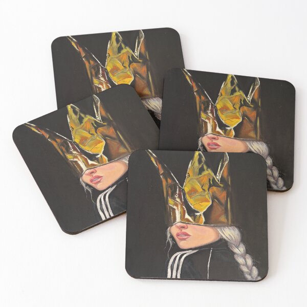 Item preview, Woman with Gold Crown, Oil Painting on Black Background designed and sold by DeluluArtes.