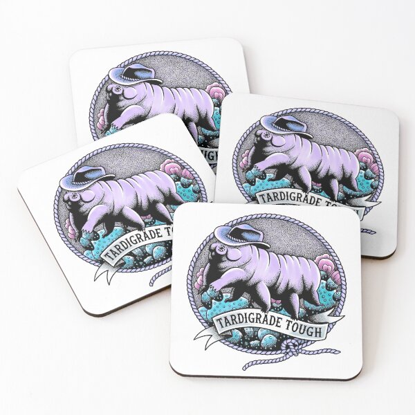 Item preview, Cowboy Tardigrade Tough Western Design Cosmic designed and sold by Kelsey Worth.