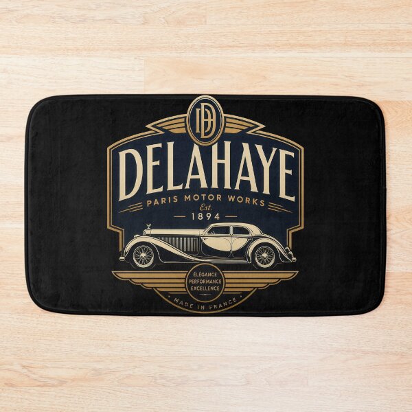Item preview, Delahaye French Classic Luxury Automobile Art designed and sold by Retr0Tshirts.