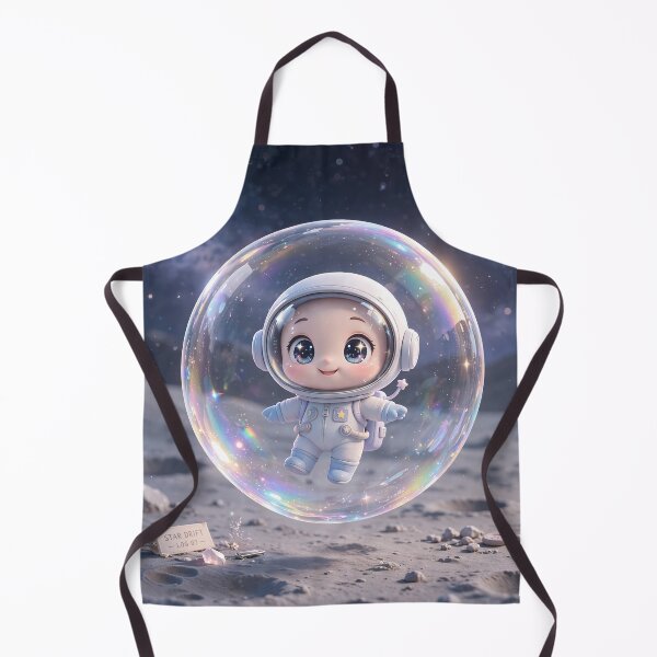Item preview, Cute Astronaut Bubble Art designed and sold by krazzyremo.