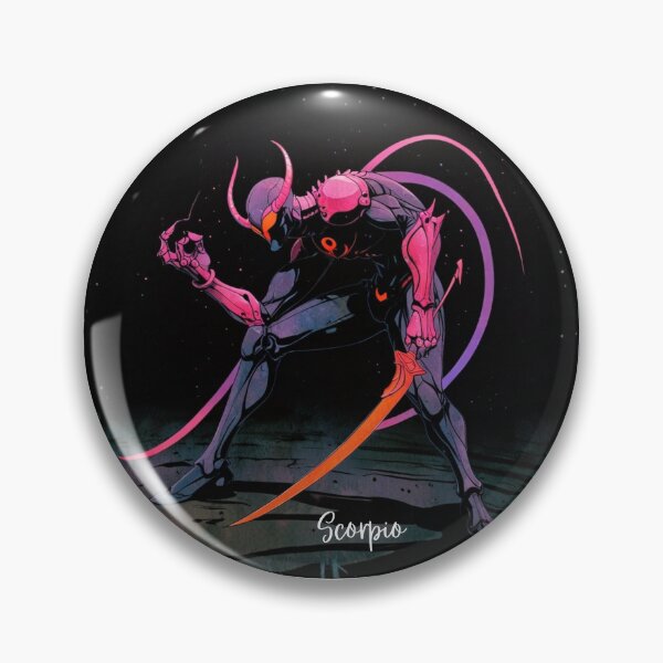 Item preview, Scorpio Shadow Reaper | Cyber Myth Zodiac Fantasy Art designed and sold by KomoFrames.