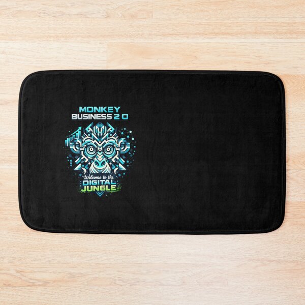 Item preview, DIGITAL JUNGLE — Cyber Geometric Monkey 2.0 designed and sold by Cabrasco.