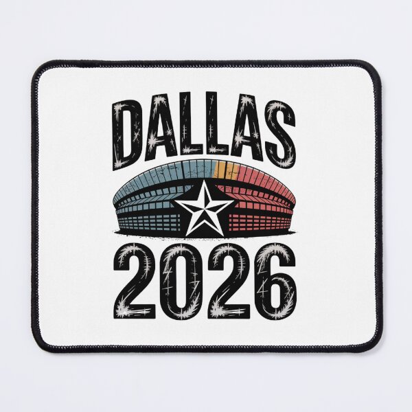 Item preview, Dallas 2026 Texas Soccer Souvenir T-Shirt V10 designed and sold by DarylWelsh2024.