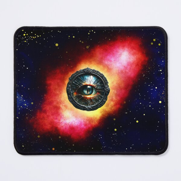 Item preview, Mystical Cosmic Eye inside Burning Nebula Space Art designed and sold by FahdSpaceArt.