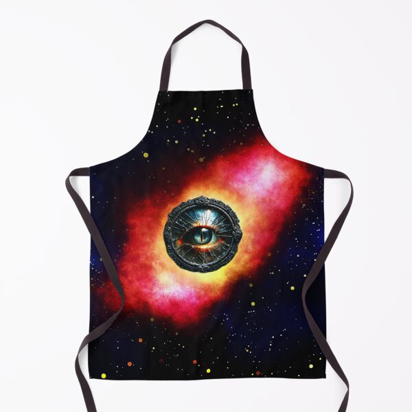 Item preview, Mystical Cosmic Eye inside Burning Nebula Space Art designed and sold by FahdSpaceArt.
