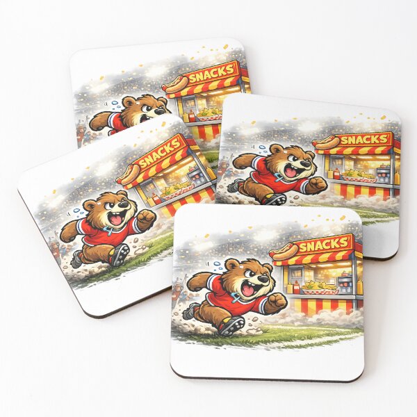 Item preview, Half Time Bear Snack Emergency designed and sold by PatiImagination.