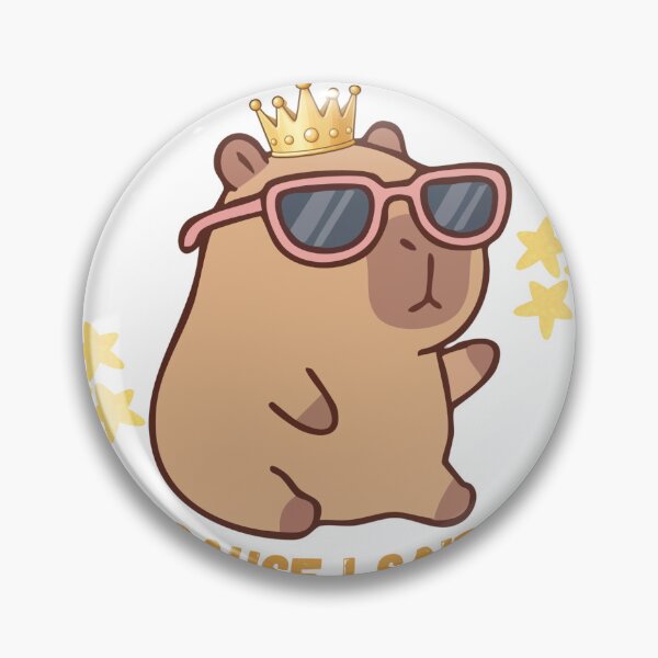 Item preview, Capybara Main Character Energy designed and sold by Skisks-Graphics.